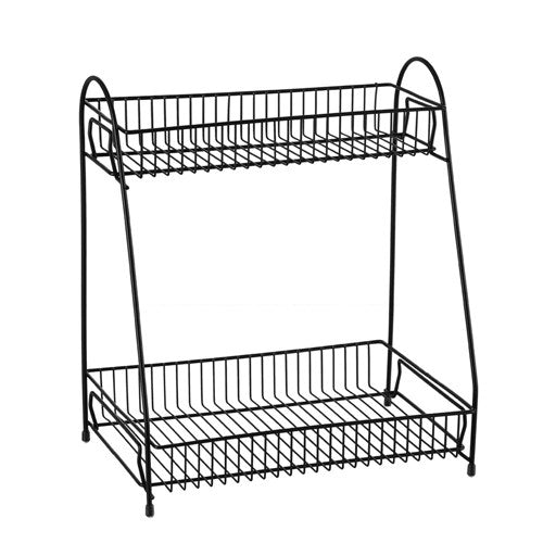 METAL KITCHEN RACK 2 TIER 30X20X34.5CM