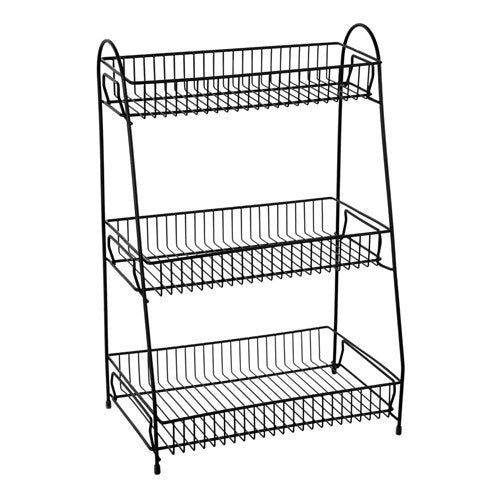 METAL KITCHEN RACK 3 TIER 30X20X45CM