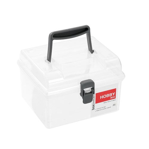 HOBBY STORAGE BOX WITH HANDLE16.5X15.5X11.5CM