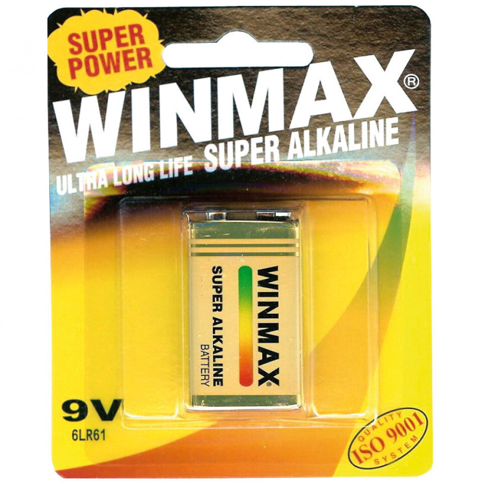 Winmax Super Alkaline Battery Size 9V 1pc