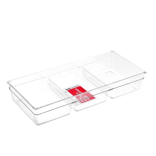 CRYSTAL NEST 3 SECTION TRAY33X15X6CM