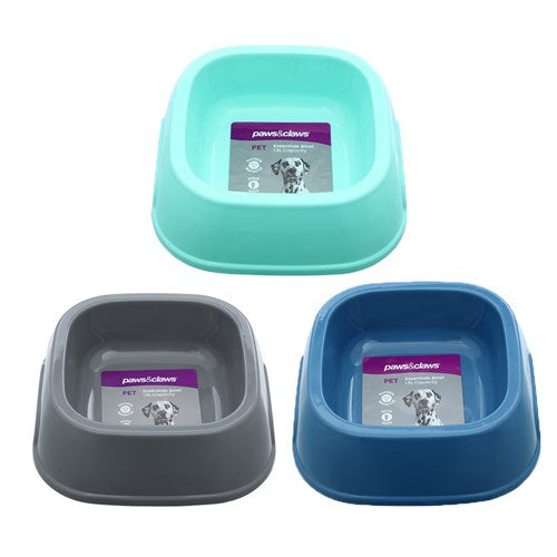 Pet Essential Square Bowl with Handle 21X7cm 1.6L