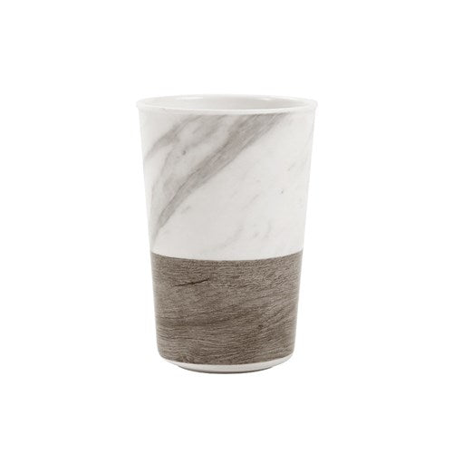 MATTE MELAMINE TUMBLER 300ML ENDWOOD MARBLE