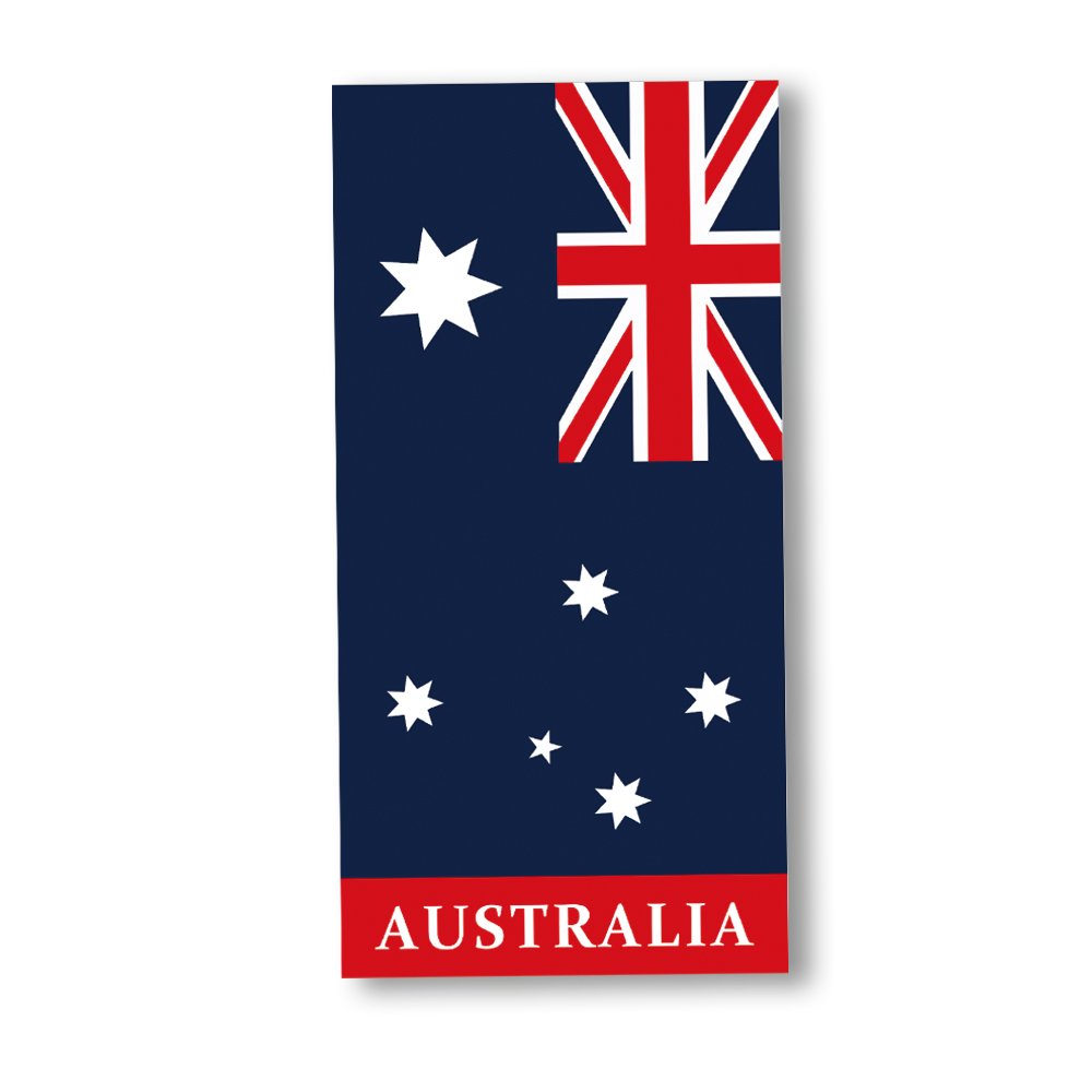 Beach Towel - Australia flag