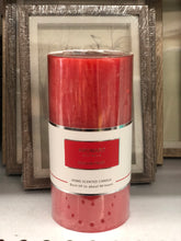 Load image into Gallery viewer, RED SCENTED PILLAR CANDLE —PASSION FRUIT
