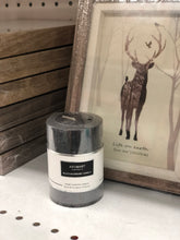 Load image into Gallery viewer, BLACK SCENTED PILLAR CANDLE --BLACK RASPBERRY VANILLA
