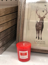 Load image into Gallery viewer, RED SCENTED PILLAR CANDLE —PASSION FRUIT
