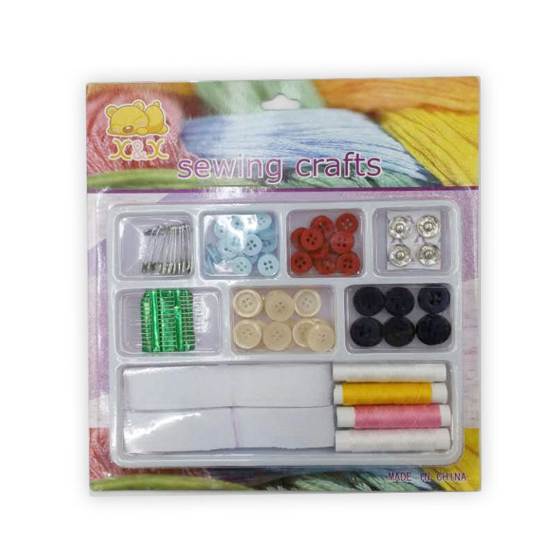 SEWING KIT THREAD BUTTONS