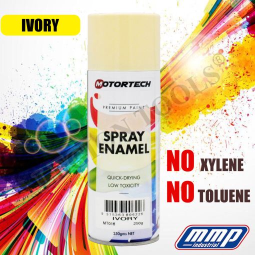 Motortech spray paint Ivory