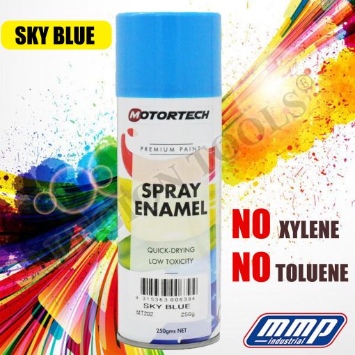 Motortech spray paint Sky Blue