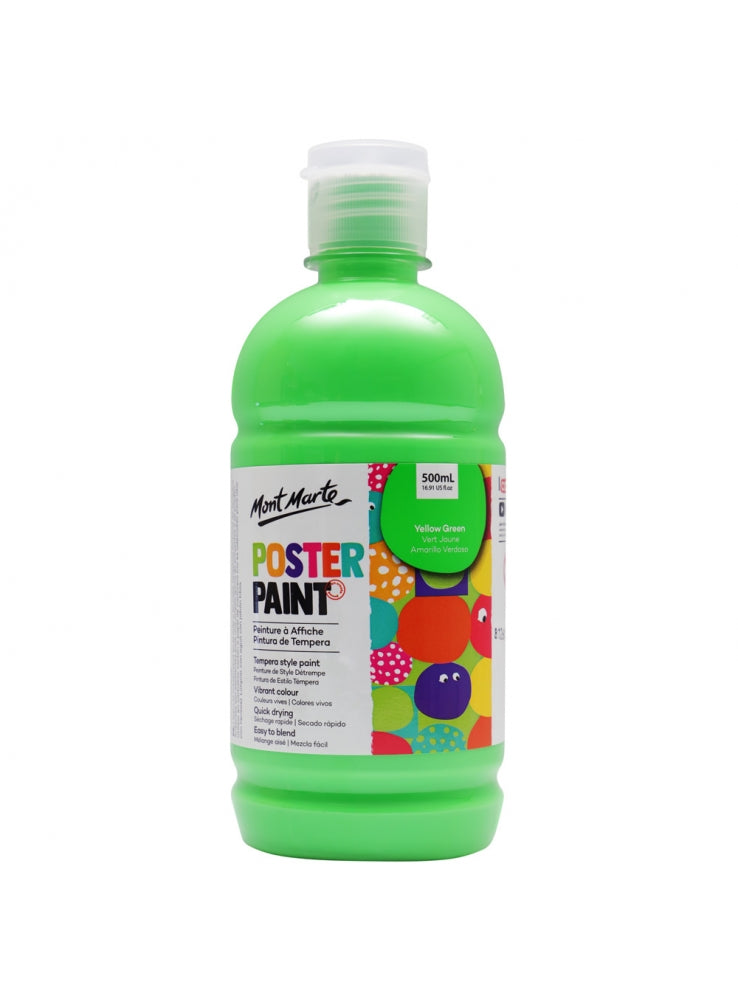 MM Poster Paint 500ml - Yellow Green