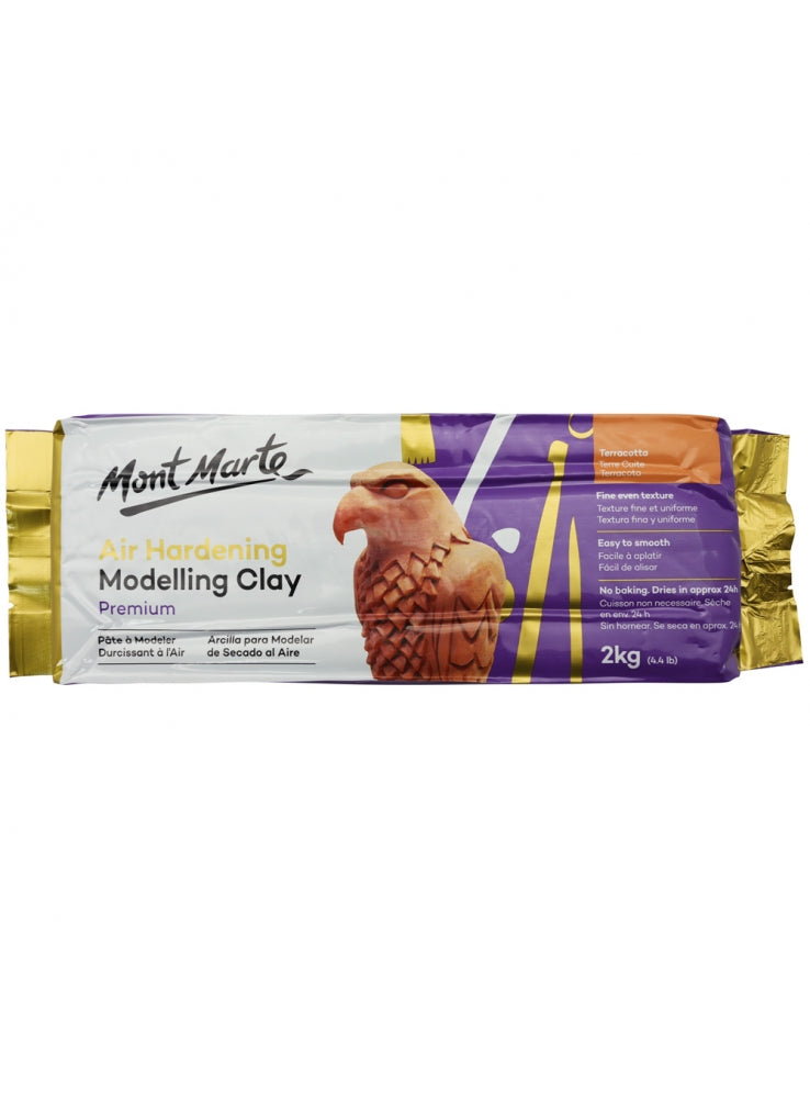 MM Air Hardening Modelling Clay - Terracotta 2kg