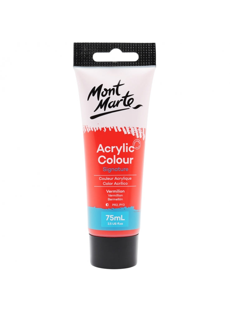 MM Acrylic Colour Paint 75ml - Vermilion