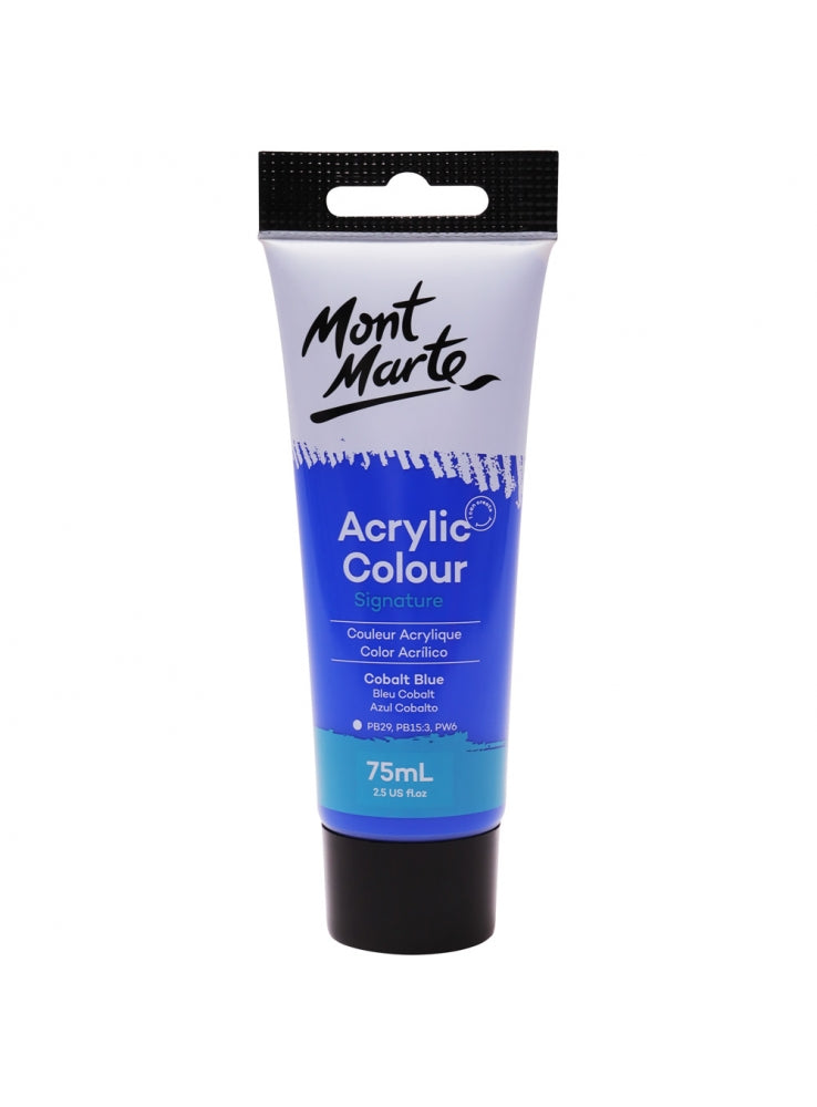 MM Acrylic Colour Paint 75ml - Cobalt Blue