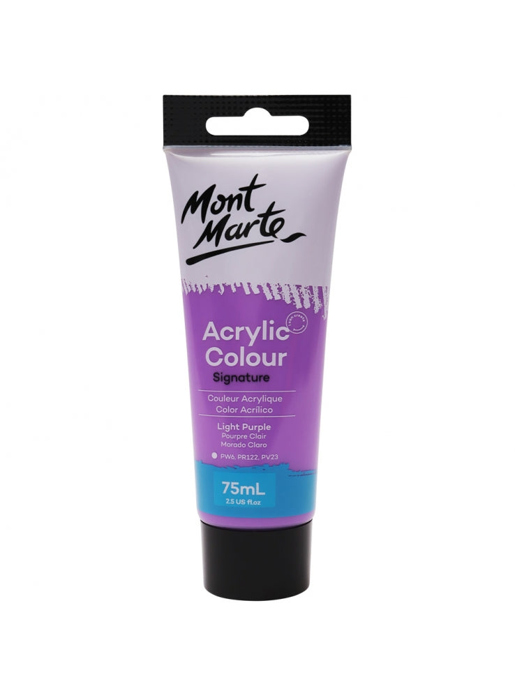 MM Acrylic Colour Paint 75ml - Light Purple