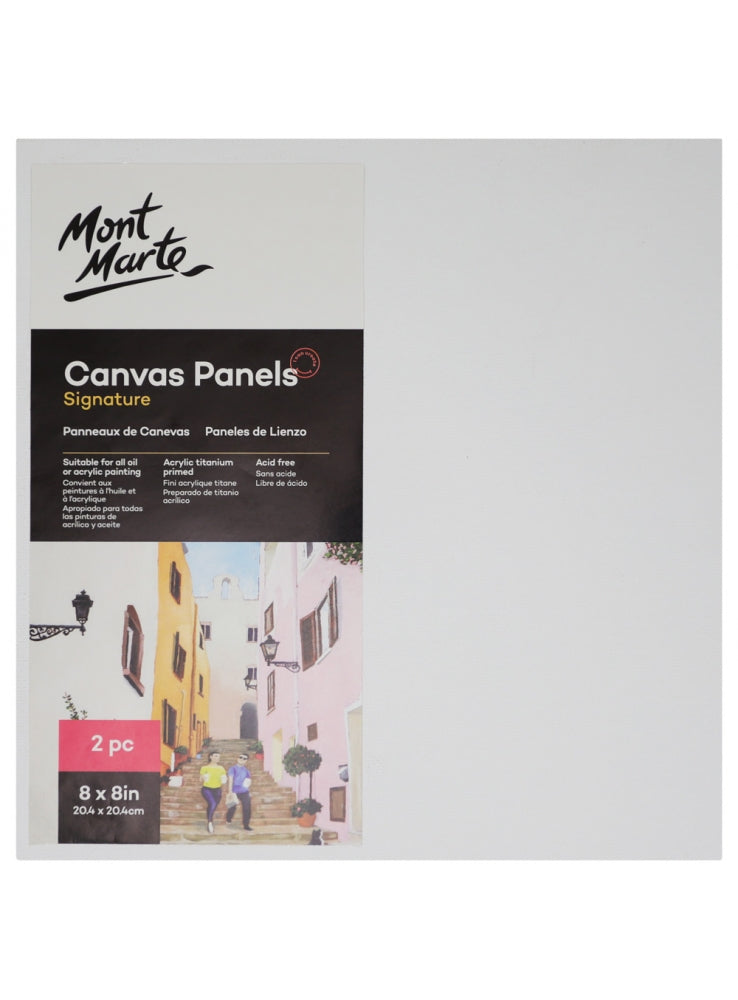 MM Canvas Panels Pack 2 20.4x20.4cm