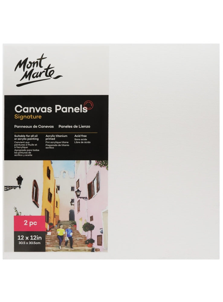 MM Canvas Panels Pack 2 30.5x30.5cm