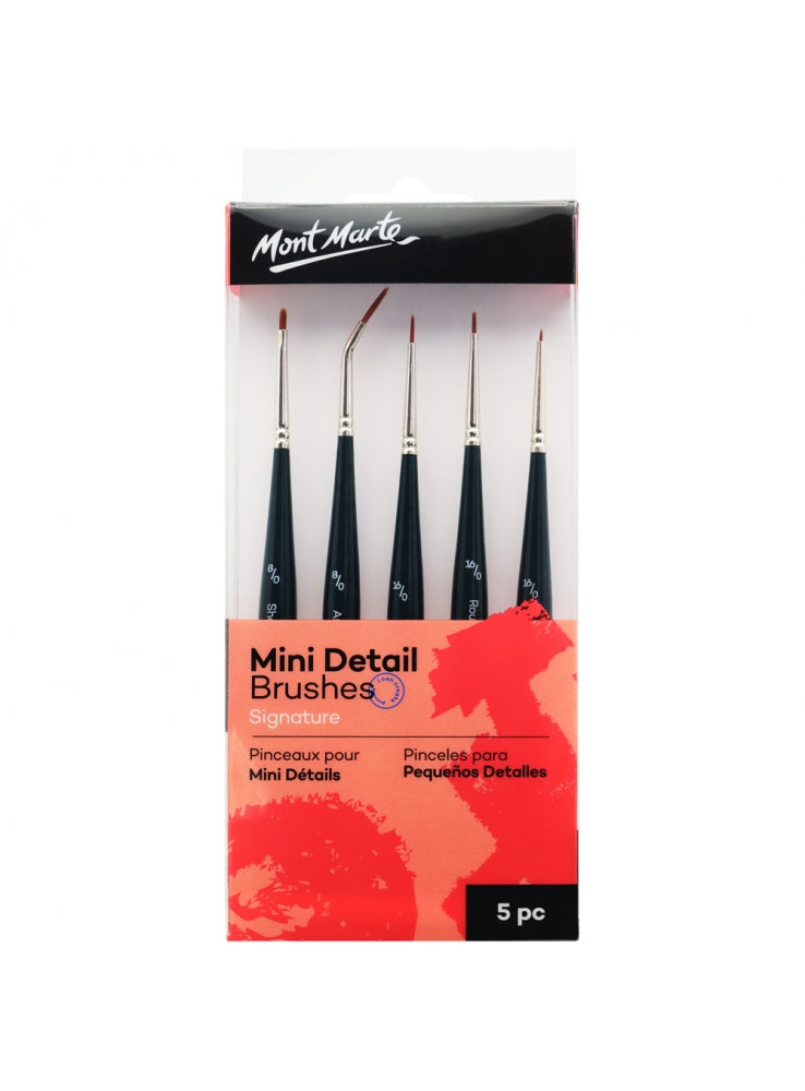 MM Mini Detail Brush Set 5pc