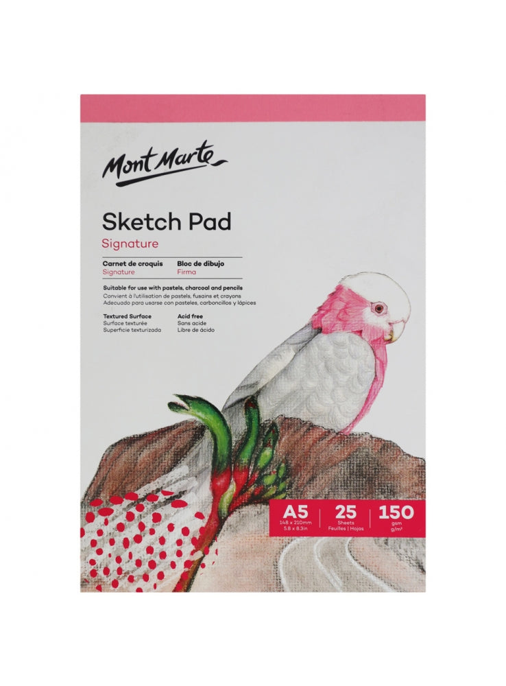 MM Sketch Pad 150gsm 25 sheet A5