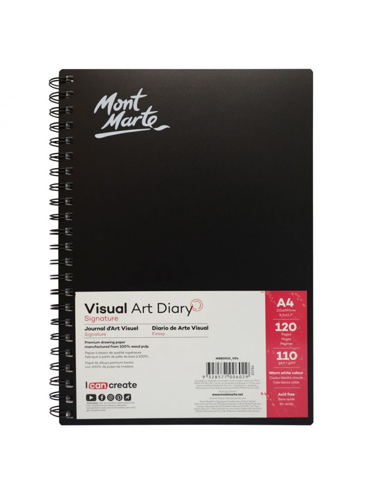 MM Visual Art Diary A4 120page