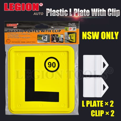 NSW Plastic Plates With Clip Learner