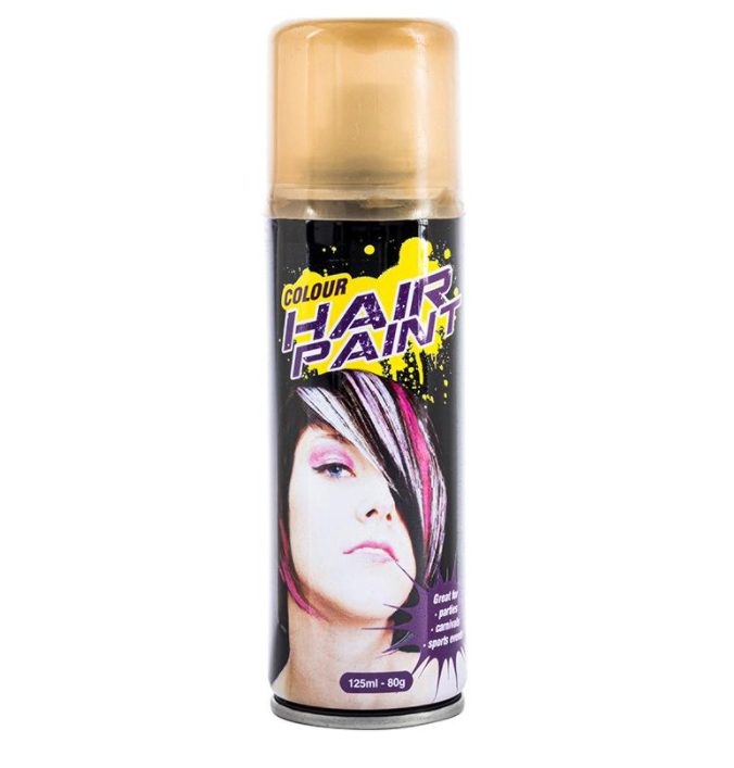 Hair Spray Fluro Colour - (Gold) 125ml