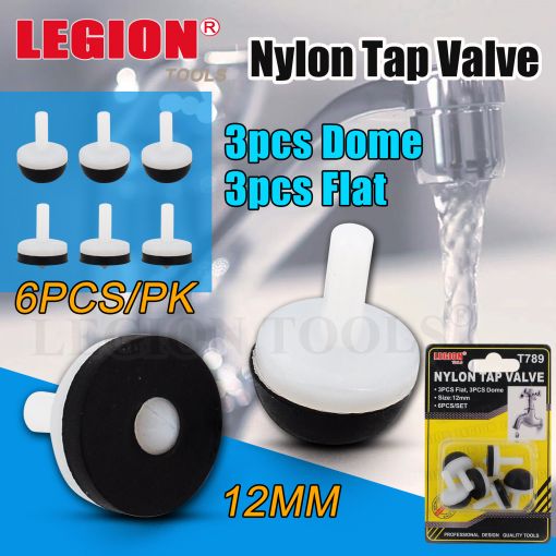 Nylon Tap Valve 12MM 6PCS /Pk