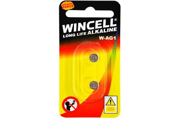 Wincell L/L Alkaline AG1 2Pcs/Pk