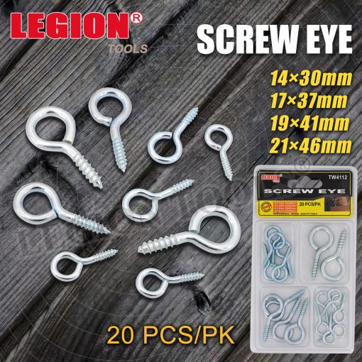 Screw Eyes 18Pcs/Set