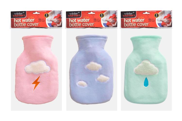 1Pce H/Water Bottle Cover Clouds 1L