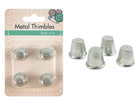 METAL THIMBLES pk4