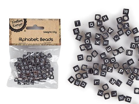 ALPHABET BEADS    15G