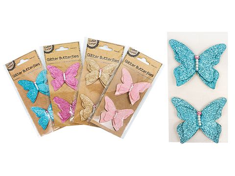 GLITTER BUTTERFLY pk2