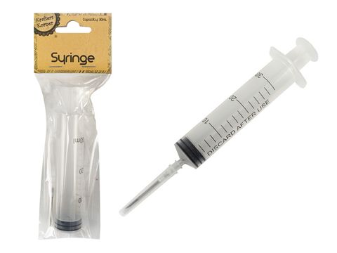 30ML NEEDLE TIP SYRINGE