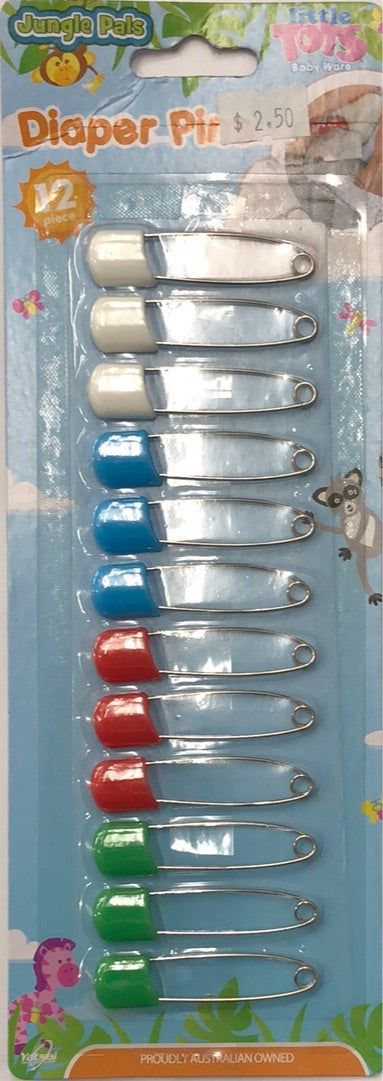 Diaper Safty Pins 12pcs