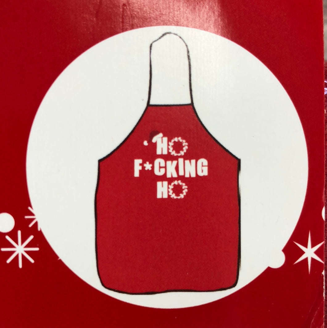 CHRISTMAS  FRANKLY FUNNY APRON 2 ASSRT