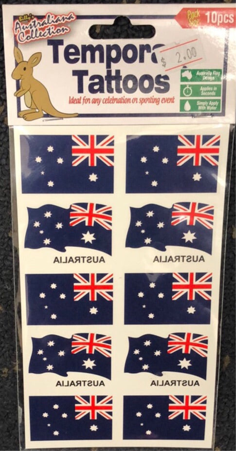 Tattoo Australian Flags