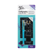 Load image into Gallery viewer, Calligraphy 2 Nib Pen Set Signature 8pc
