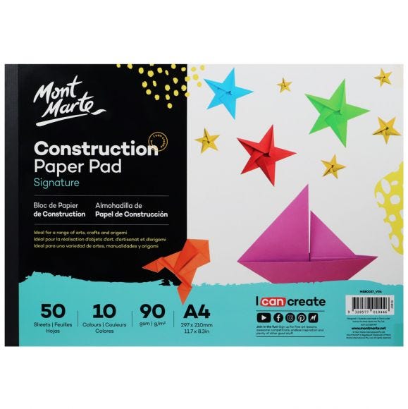 MM Construction Paper A4 50 sht