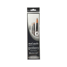 Load image into Gallery viewer, Gallery Series Brush Set Acrylic 4pce BMHS0009
