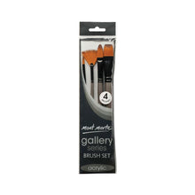 Load image into Gallery viewer, Gallery Series Brush Set Acrylic 4pce BMHS0012
