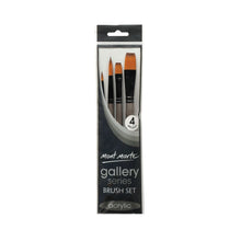 Load image into Gallery viewer, Gallery Series Brush Set Acrylic 4pce BMHS0014
