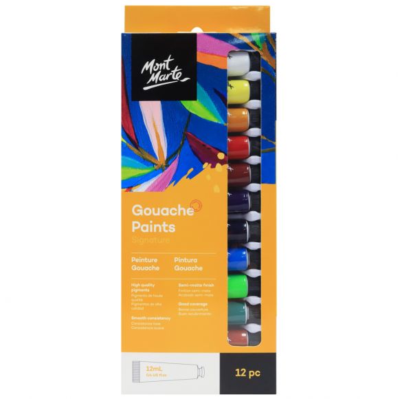 MM Gouache Paint Set 12pc x 12ml