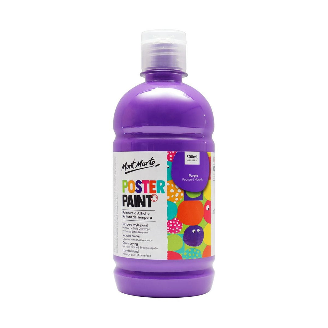 Poster Paint 500ml (16.91oz) - Purple