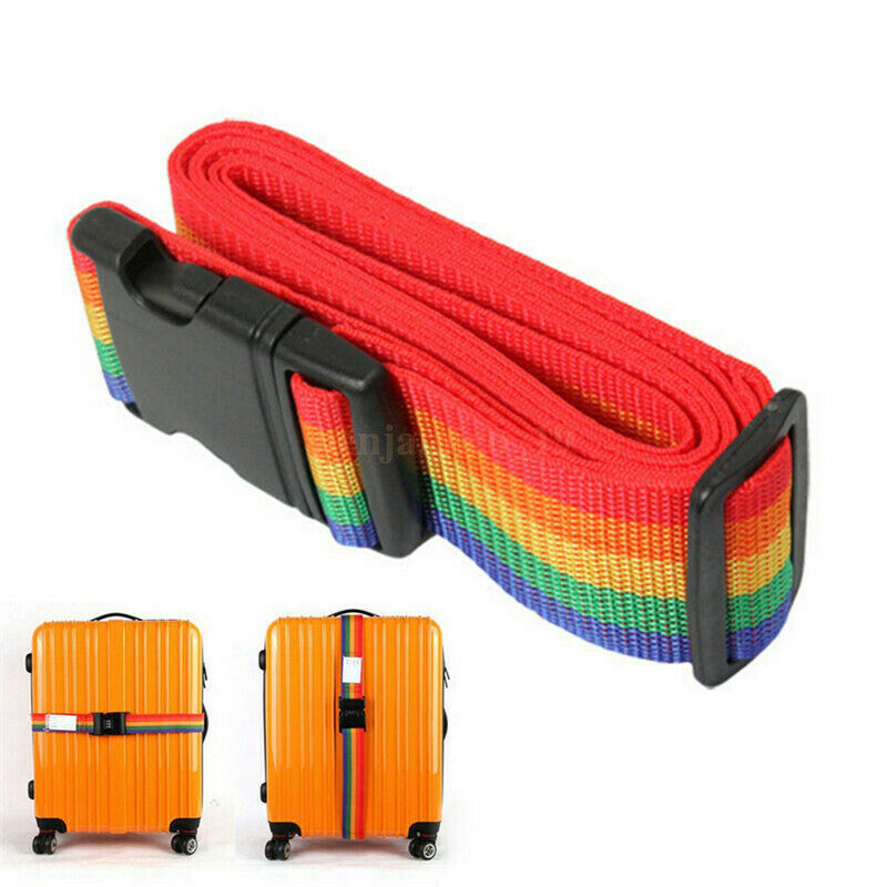 Luggage Straps Rainbow