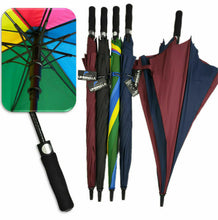 Load image into Gallery viewer, Multiple colors Rain And Shine Large Golf Umbrella Super Windproof
