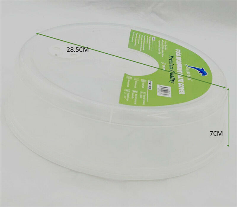 Microwave and refrigerator food cake  round plastic cover 28.5X7cm