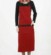 Load image into Gallery viewer, Cotton Apron with 3 Pocket for Cooker Waiter Waitress Kitchen Protect
