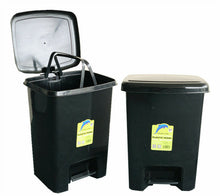 Load image into Gallery viewer, 25L Plastic Pedal Waste Rubbish Bin up Lift Lid Kitchen Bathroom
