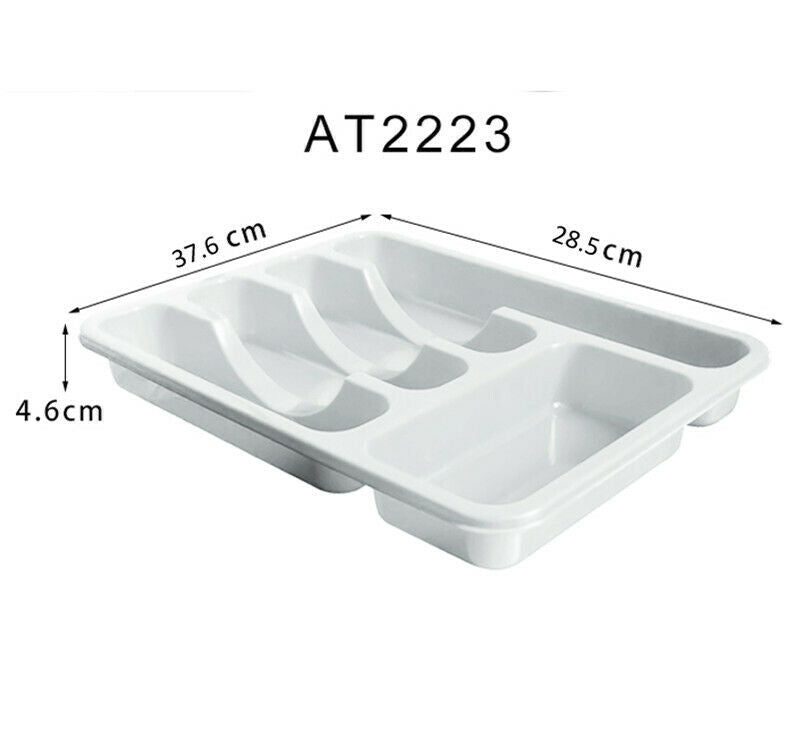 Plastic cutlery Trays 5 convenient Kitchen Drawers